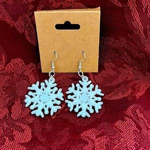 Snowflake Dangle Earrings